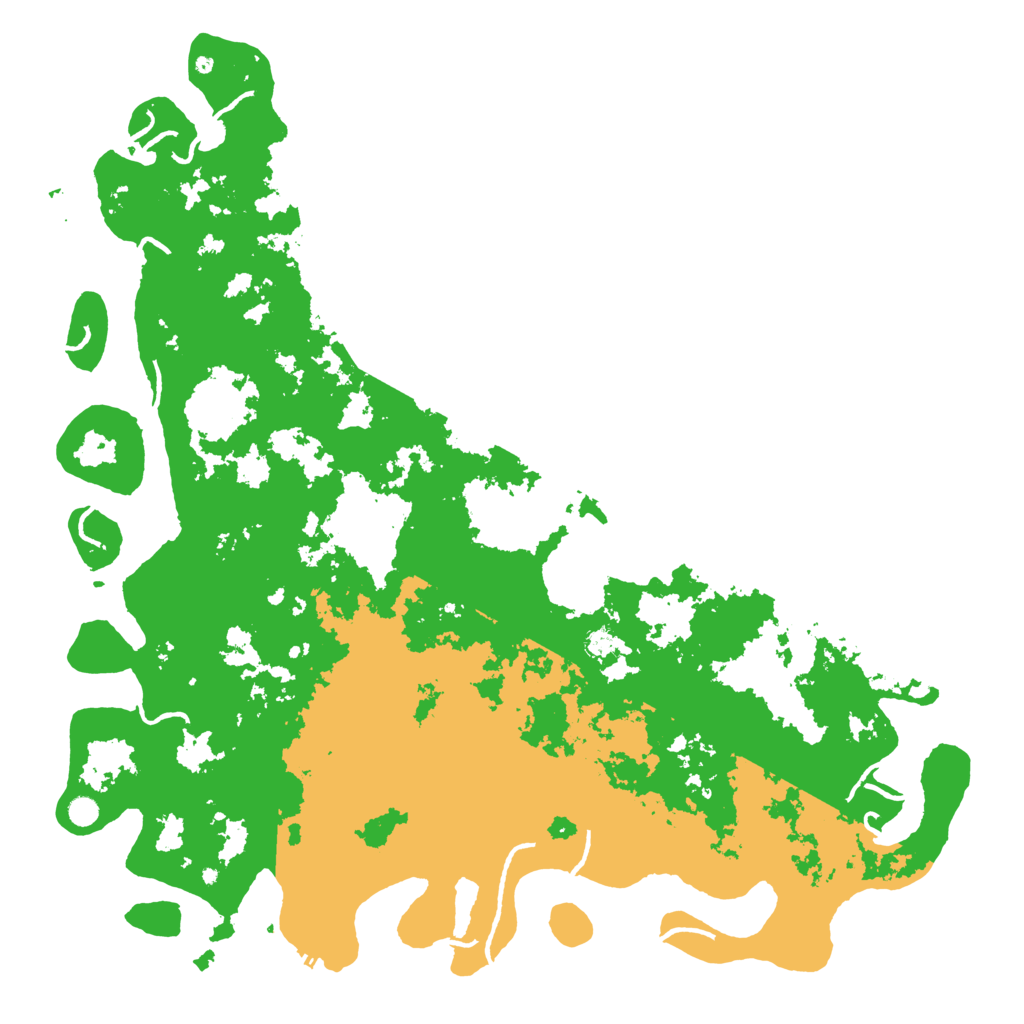 Biome Rust Map: Procedural Map, Size: 6000, Seed: 89748