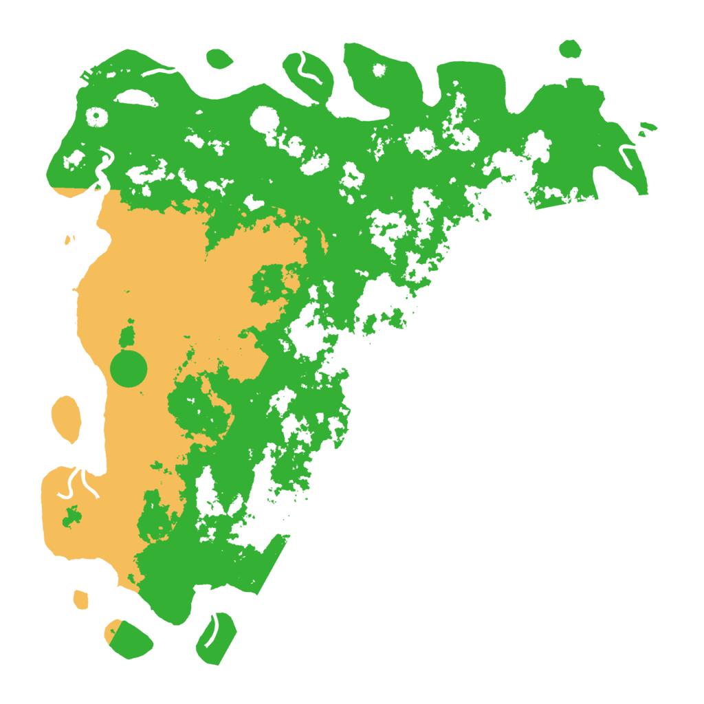 Biome Rust Map: Procedural Map, Size: 5000, Seed: 1822999959