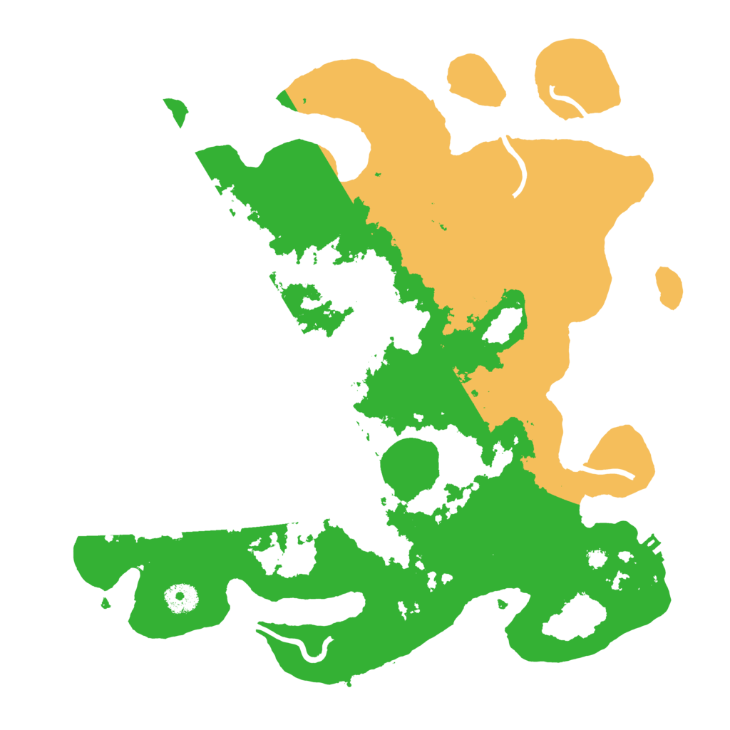 Biome Rust Map: Procedural Map, Size: 3500, Seed: 4102023