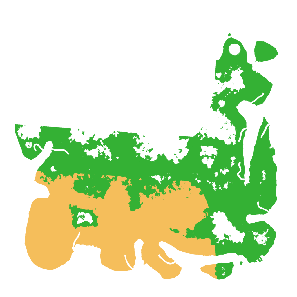 Biome Rust Map: Procedural Map, Size: 4500, Seed: 1958671428