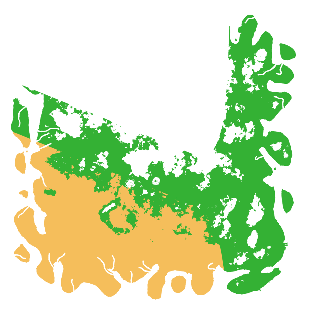 Biome Rust Map: Procedural Map, Size: 6000, Seed: 1078975872