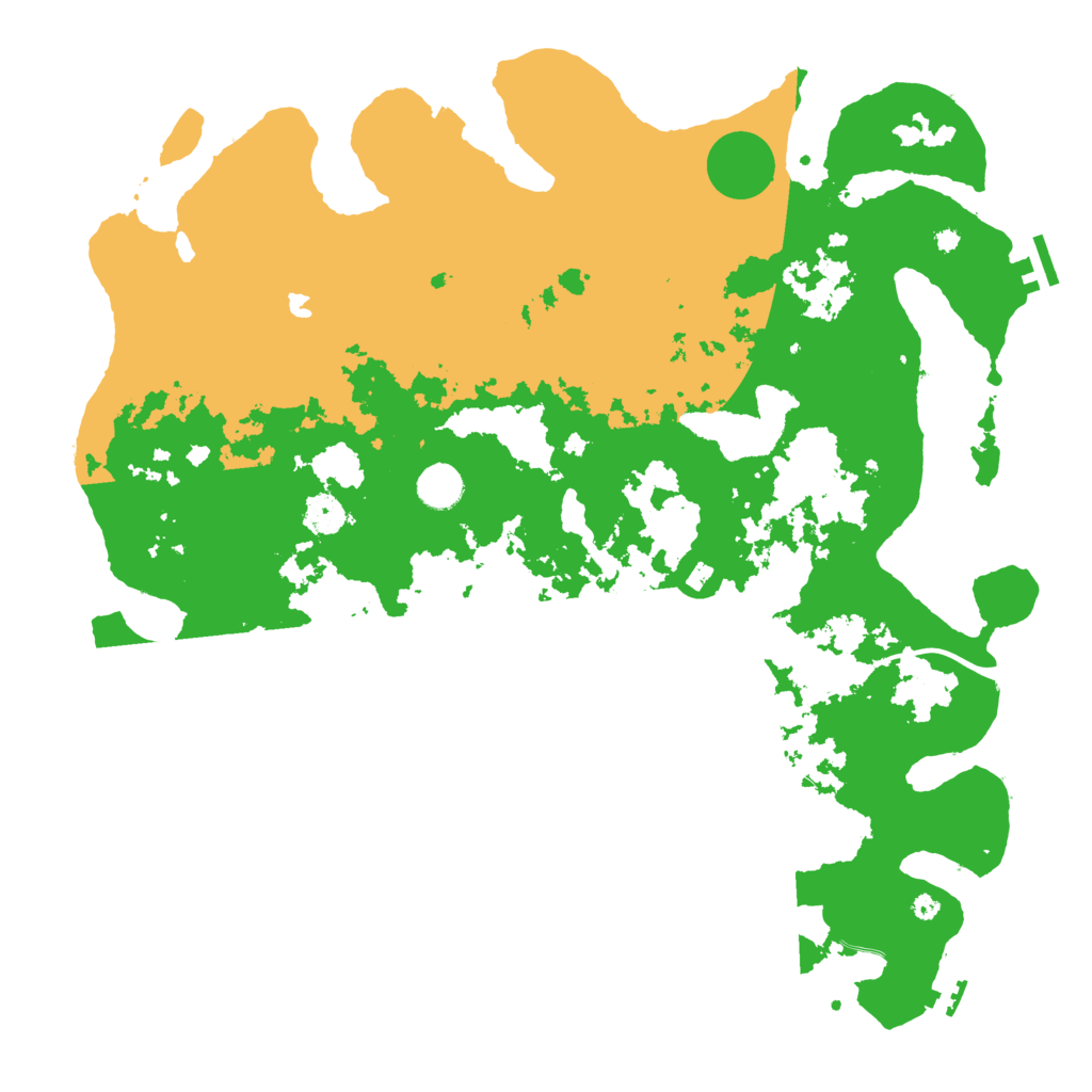 Biome Rust Map: Procedural Map, Size: 4250, Seed: 1297502967