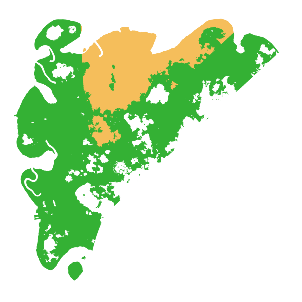 Biome Rust Map: Procedural Map, Size: 4000, Seed: 2095126514