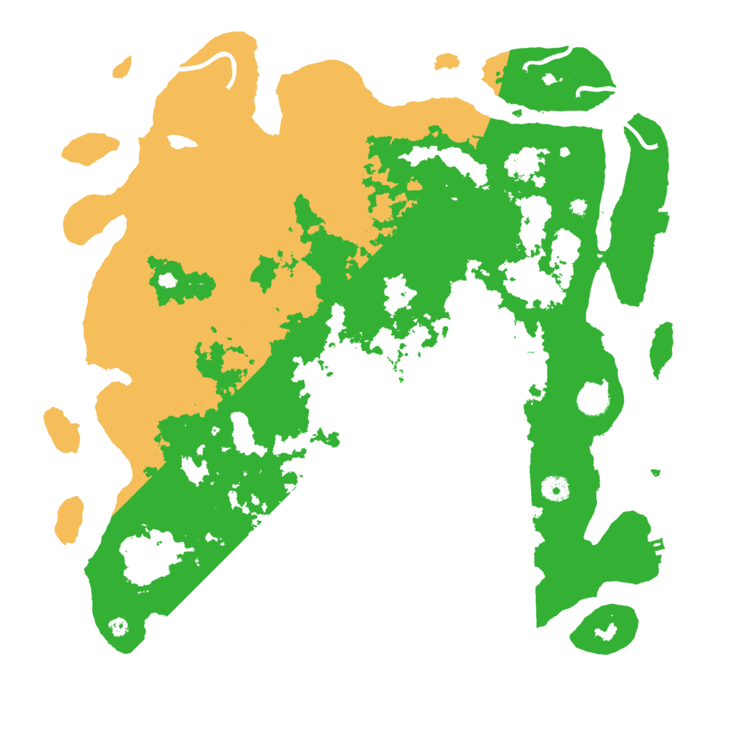 Biome Rust Map: Procedural Map, Size: 4050, Seed: 2073725369