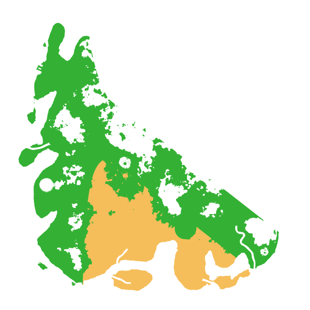 Biome Rust Map: Procedural Map, Size: 4000, Seed: 876429059