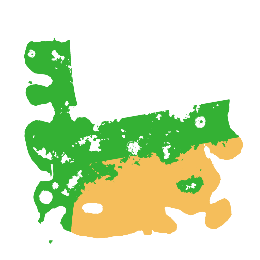 Biome Rust Map: Procedural Map, Size: 3500, Seed: 1765079386