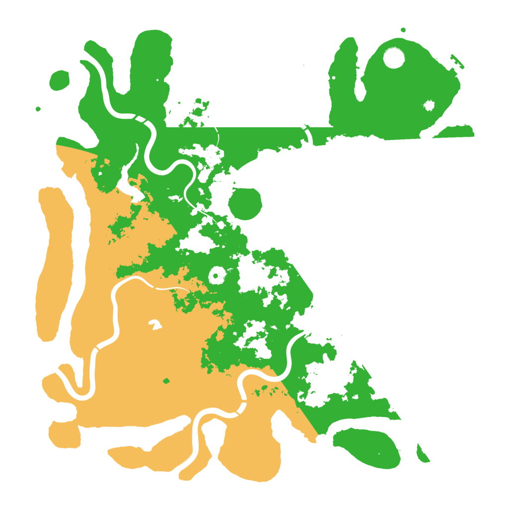 Biome Rust Map: Procedural Map, Size: 4250, Seed: 32510385