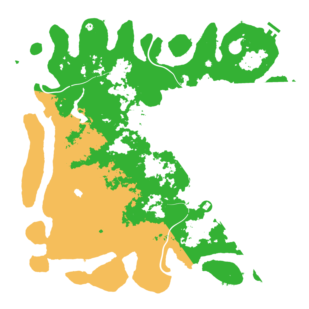 Biome Rust Map: Procedural Map, Size: 4250, Seed: 32510385