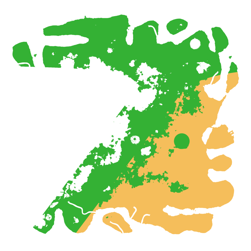 Biome Rust Map: Procedural Map, Size: 4250, Seed: 419578168
