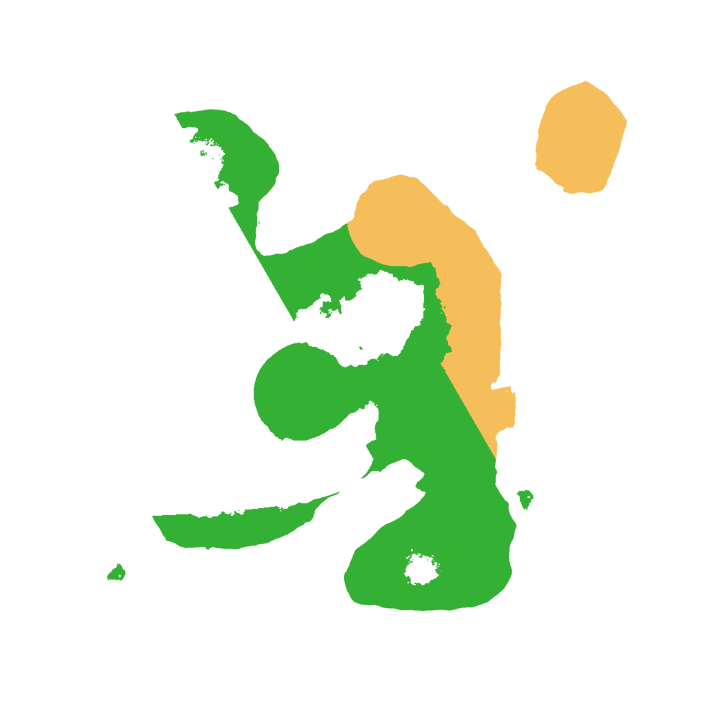 Biome Rust Map: Procedural Map, Size: 2000, Seed: 1770541922