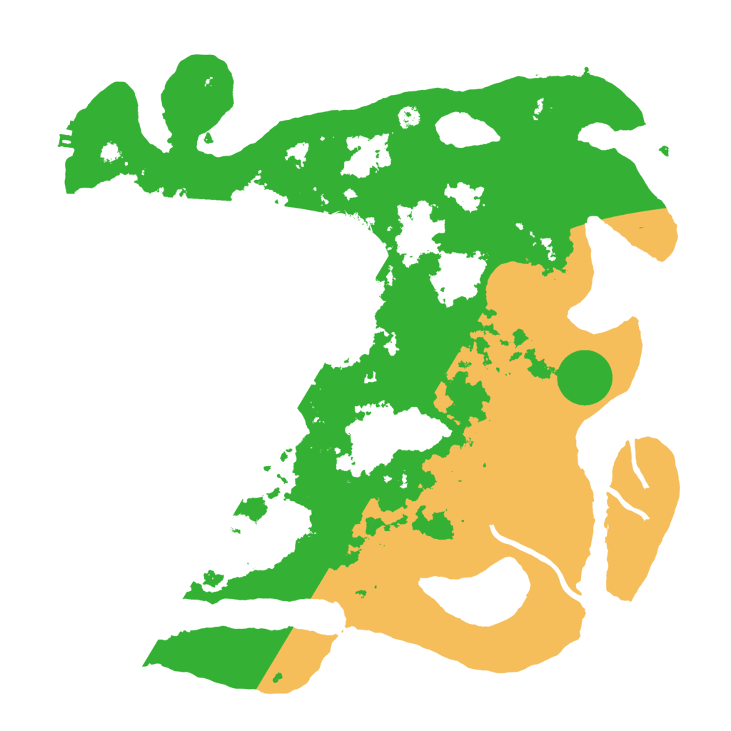 Biome Rust Map: Procedural Map, Size: 3500, Seed: 1272213734