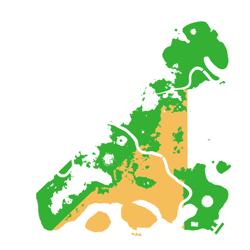 Biome Rust Map: Procedural Map, Size: 3800, Seed: 983112