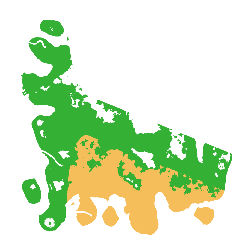 Biome Rust Map: Procedural Map, Size: 3700, Seed: 1831757442