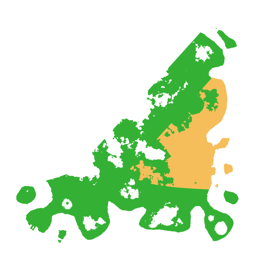Biome Rust Map: Procedural Map, Size: 3850, Seed: 594628458