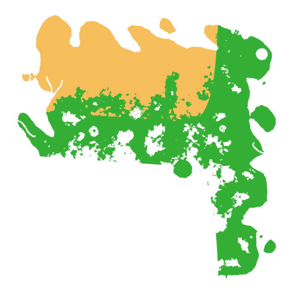 Biome Rust Map: Procedural Map, Size: 4500, Seed: 2054689276