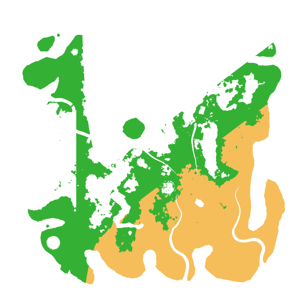Biome Rust Map: Procedural Map, Size: 4050, Seed: 110211721