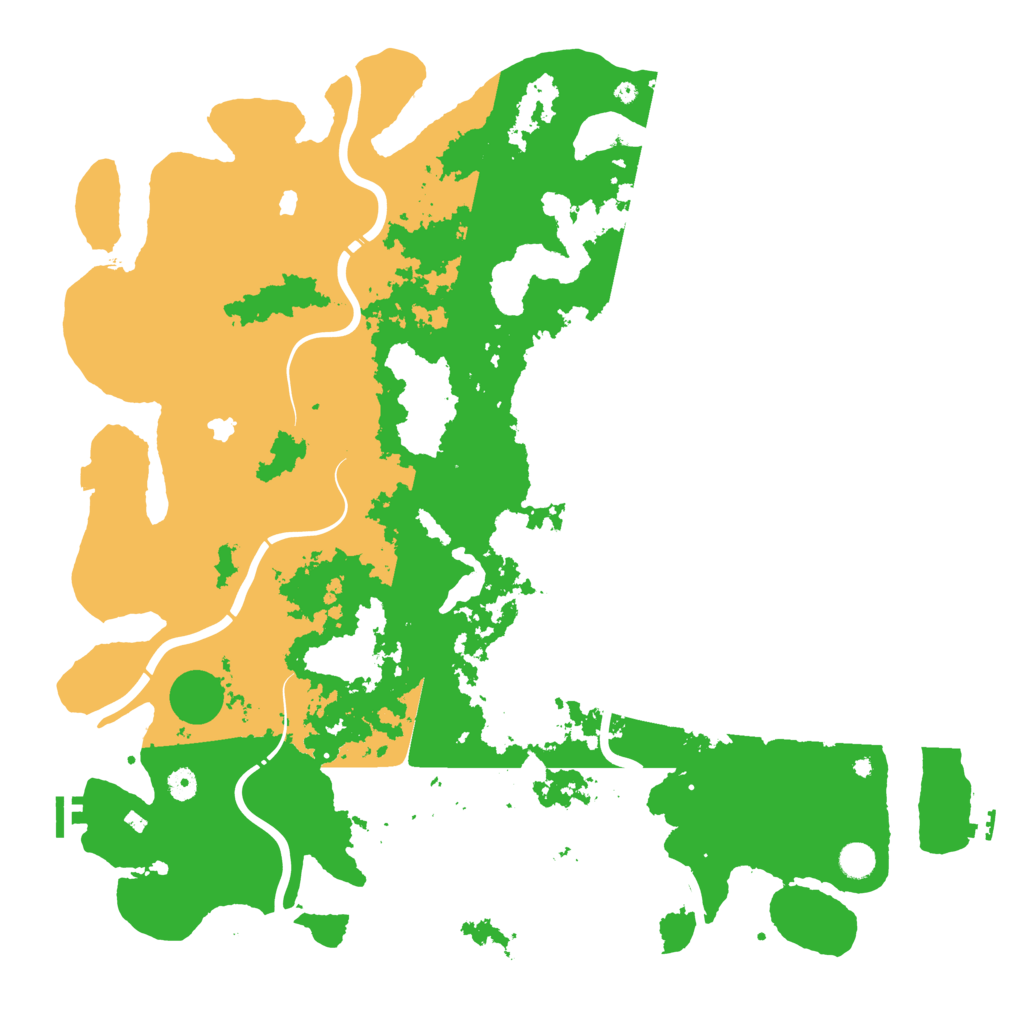 Biome Rust Map: Procedural Map, Size: 5000, Seed: 185179963
