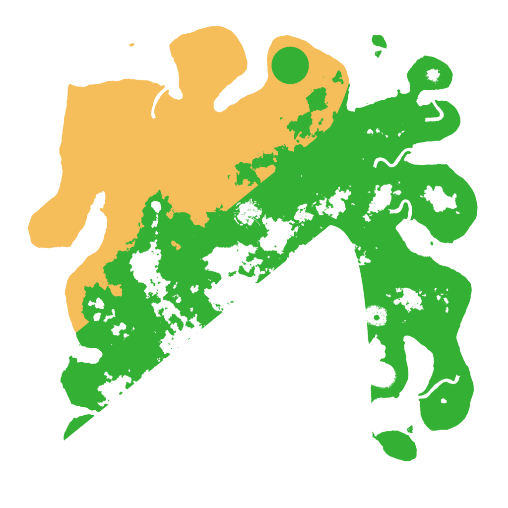 Biome Rust Map: Procedural Map, Size: 3600, Seed: 10804