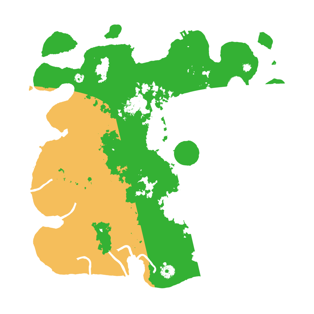 Biome Rust Map: Procedural Map, Size: 3500, Seed: 2002410676
