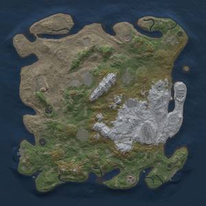 Thumbnail Rust Map: Procedural Map, Size: 4250, Seed: 99902816, 18 Monuments