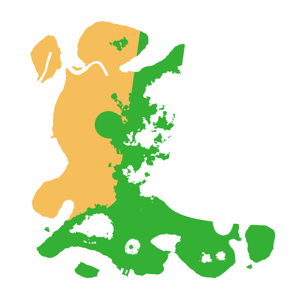 Biome Rust Map: Procedural Map, Size: 3000, Seed: 304938502