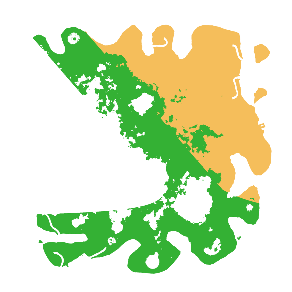 Biome Rust Map: Procedural Map, Size: 3850, Seed: 294486769