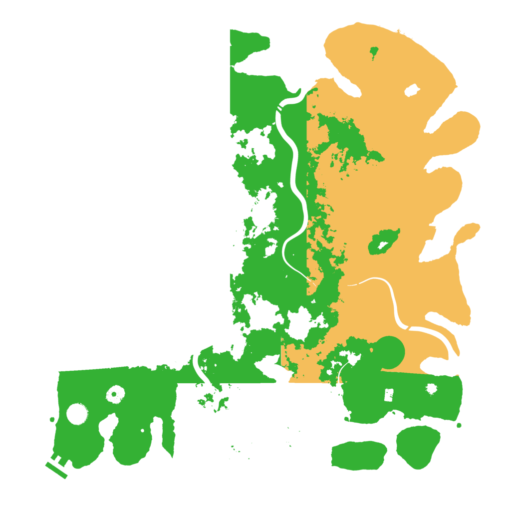 Biome Rust Map: Procedural Map, Size: 4250, Seed: 283691677