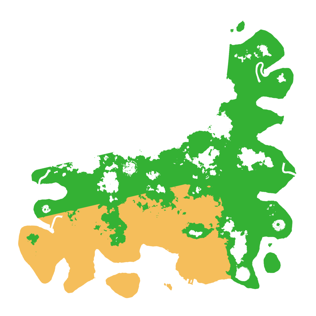 Biome Rust Map: Procedural Map, Size: 4000, Seed: 498279639