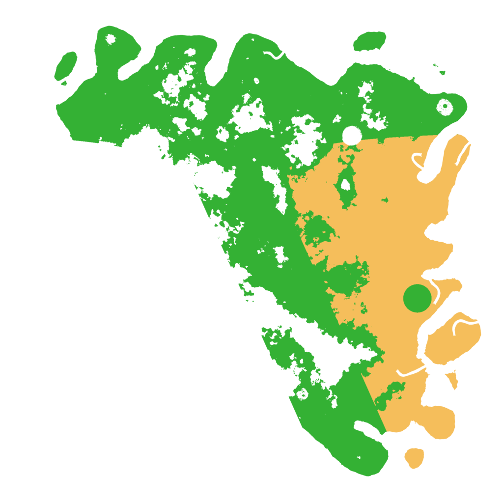 Biome Rust Map: Procedural Map, Size: 4700, Seed: 53732