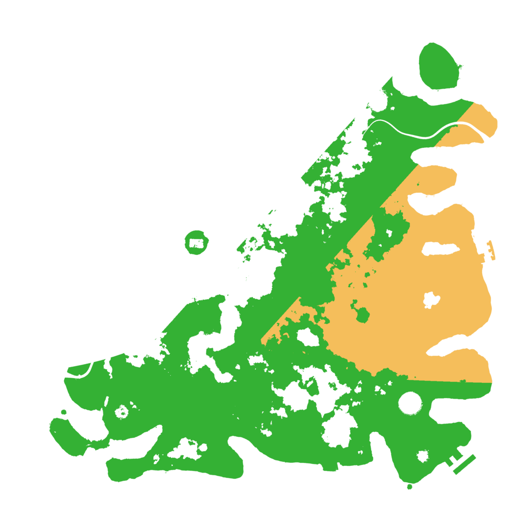 Biome Rust Map: Procedural Map, Size: 4000, Seed: 1025051630