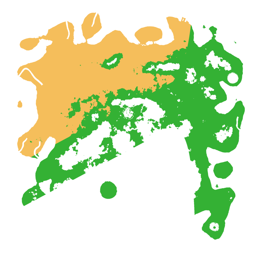 Biome Rust Map: Procedural Map, Size: 4350, Seed: 39101039