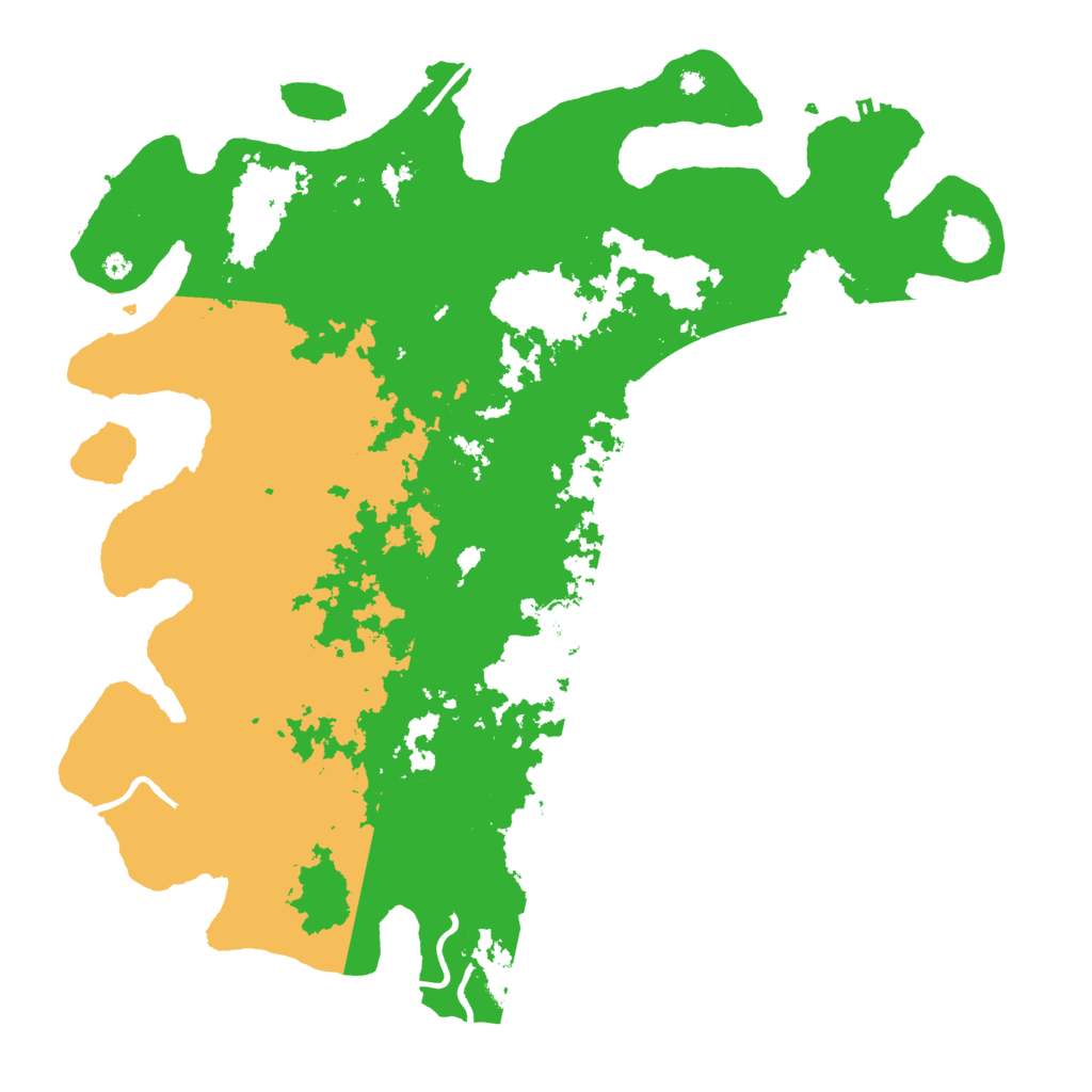 Biome Rust Map: Procedural Map, Size: 4250, Seed: 302594997