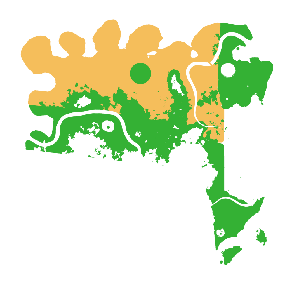 Biome Rust Map: Procedural Map, Size: 3750, Seed: 1419699618