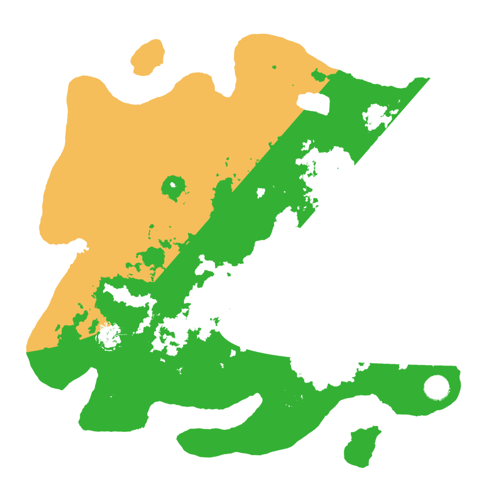 Biome Rust Map: Barren, Size: 3500, Seed: 683241301