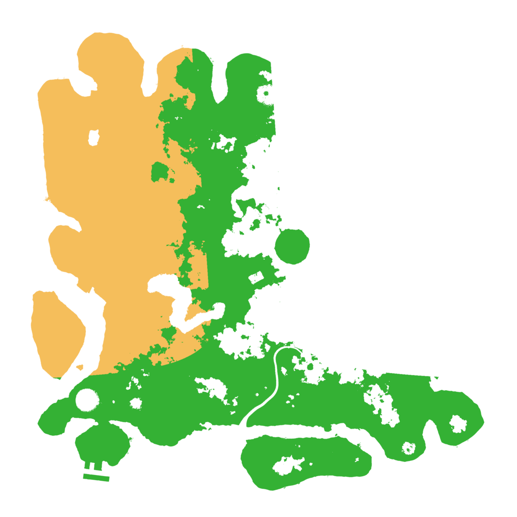 Biome Rust Map: Procedural Map, Size: 4000, Seed: 544880513