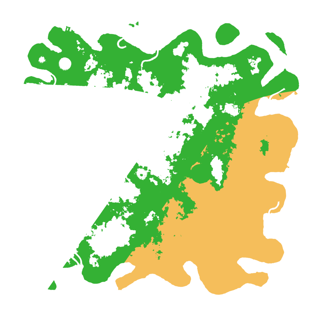 Biome Rust Map: Procedural Map, Size: 4500, Seed: 2028