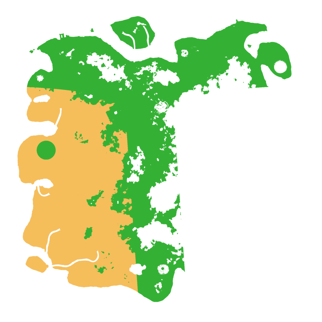 Biome Rust Map: Procedural Map, Size: 4500, Seed: 470272852