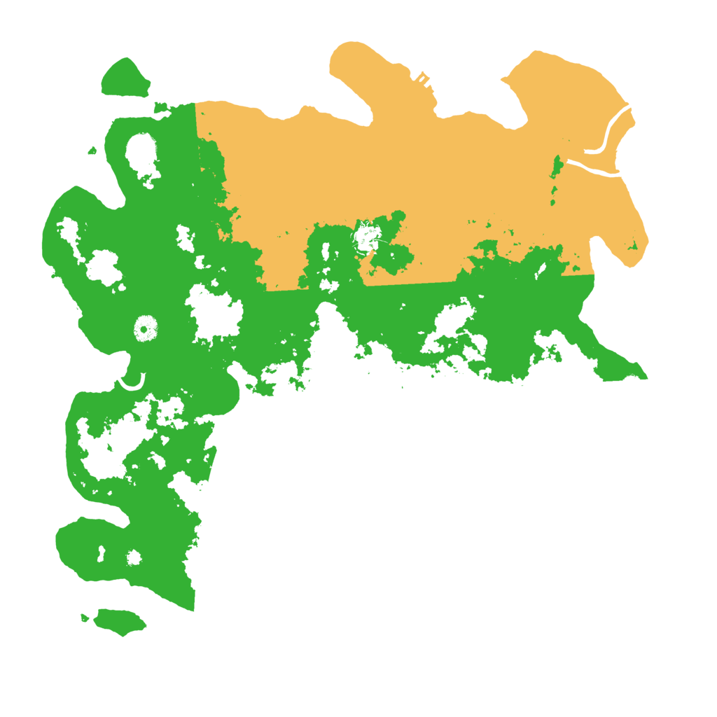 Biome Rust Map: Procedural Map, Size: 4250, Seed: 833577