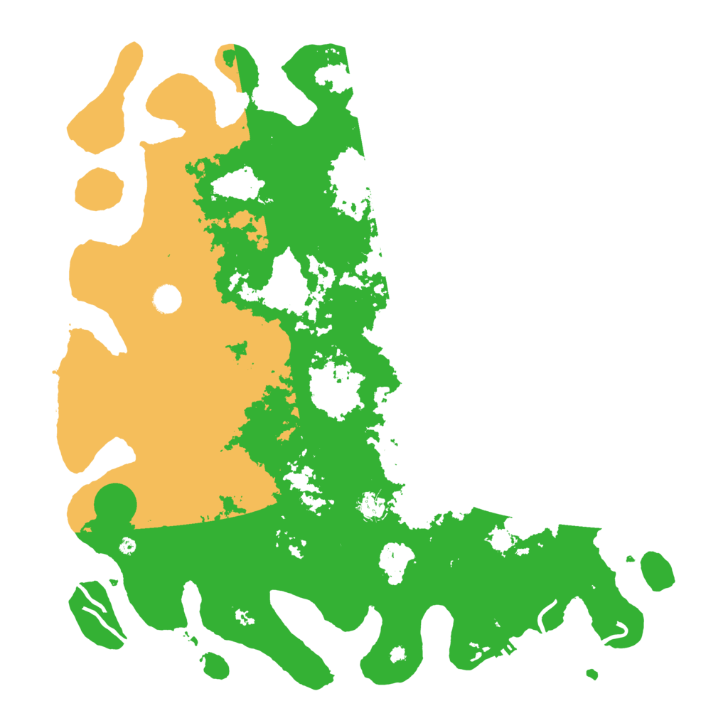 Biome Rust Map: Procedural Map, Size: 4500, Seed: 631093228