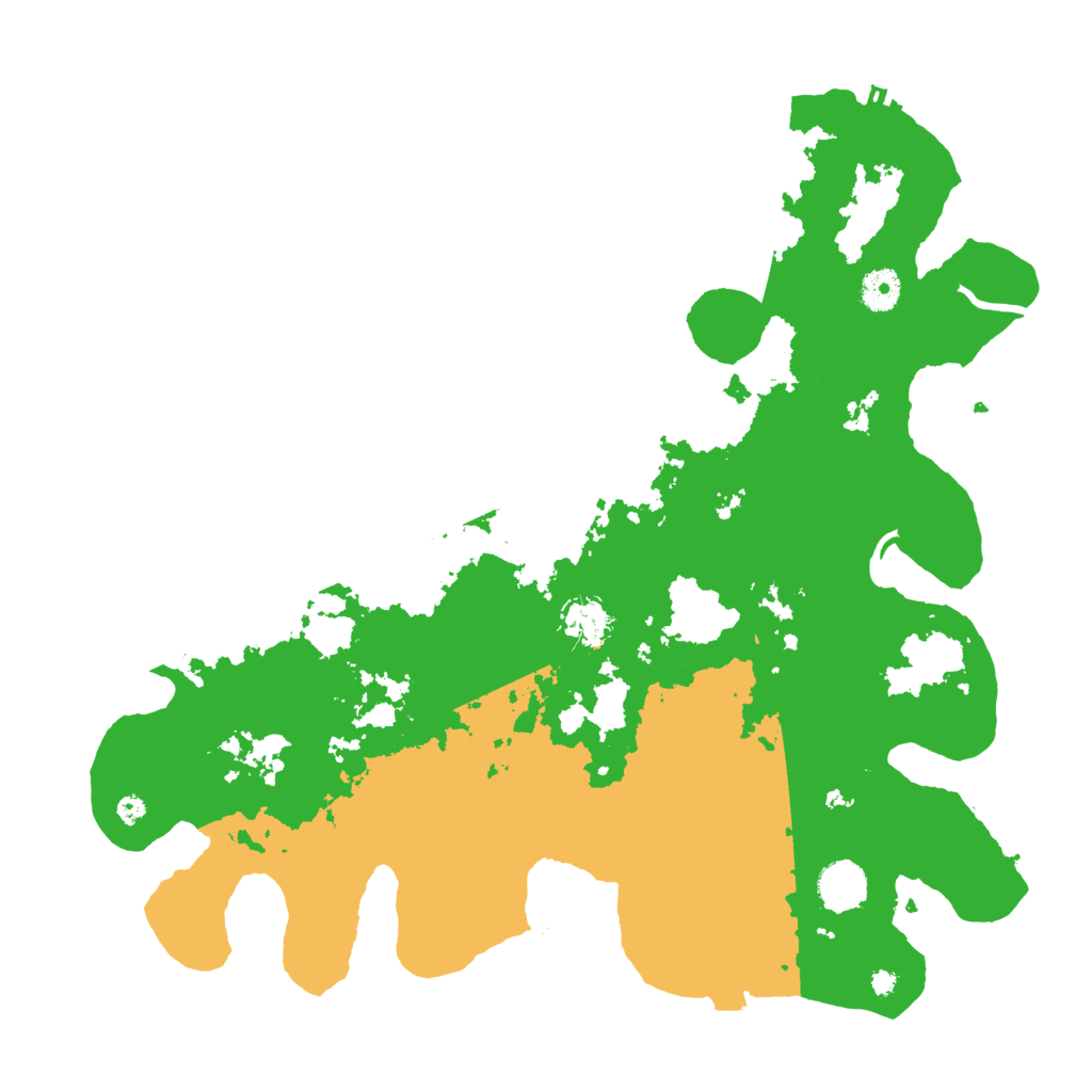 Biome Rust Map: Procedural Map, Size: 4000, Seed: 3364981