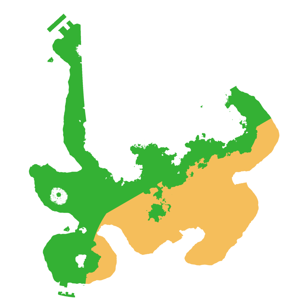 Biome Rust Map: Procedural Map, Size: 2700, Seed: 48995336