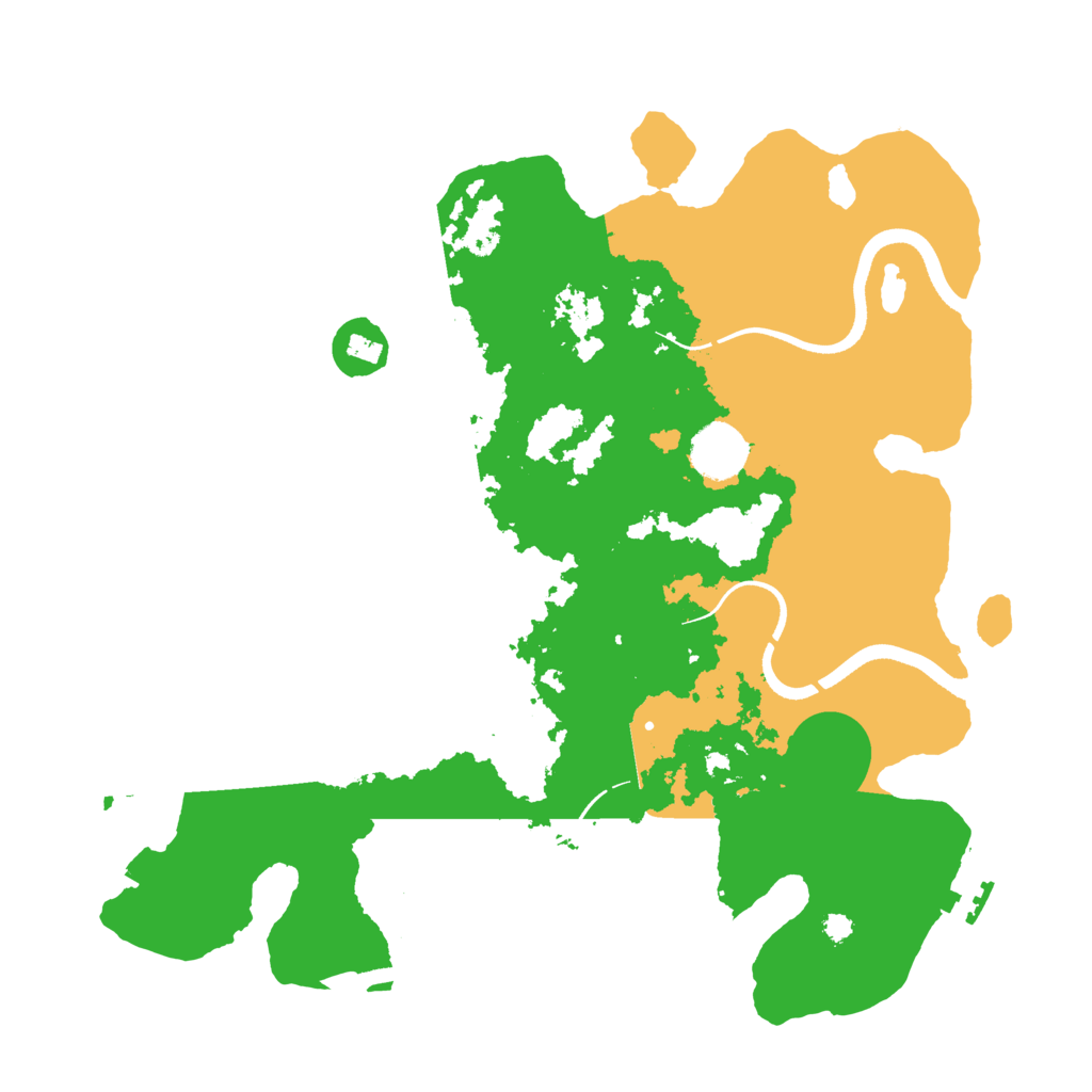 Biome Rust Map: Procedural Map, Size: 3500, Seed: 359086735