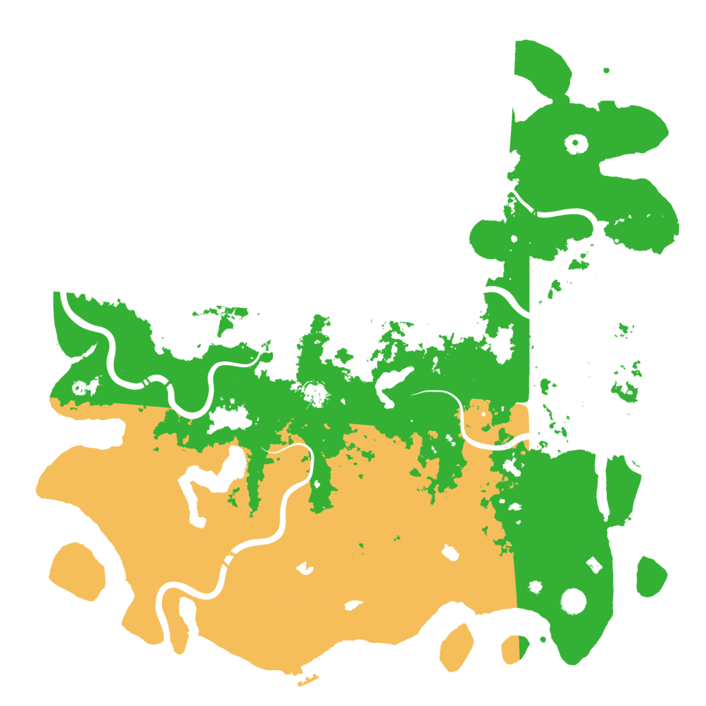 Biome Rust Map: Procedural Map, Size: 4850, Seed: 766792687