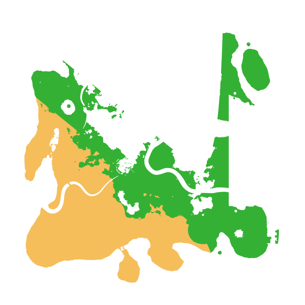 Biome Rust Map: Procedural Map, Size: 3250, Seed: 1462990325