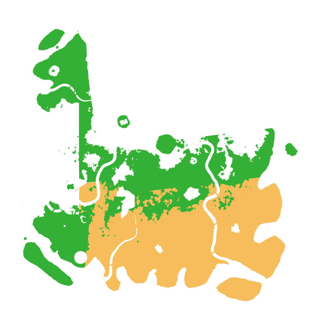 Biome Rust Map: Procedural Map, Size: 4500, Seed: 86759