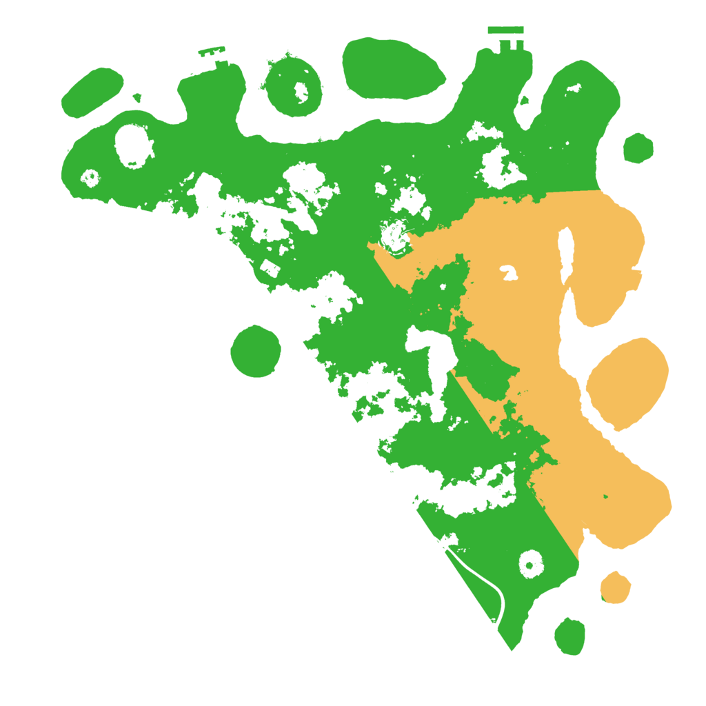 Biome Rust Map: Procedural Map, Size: 4000, Seed: 733462608