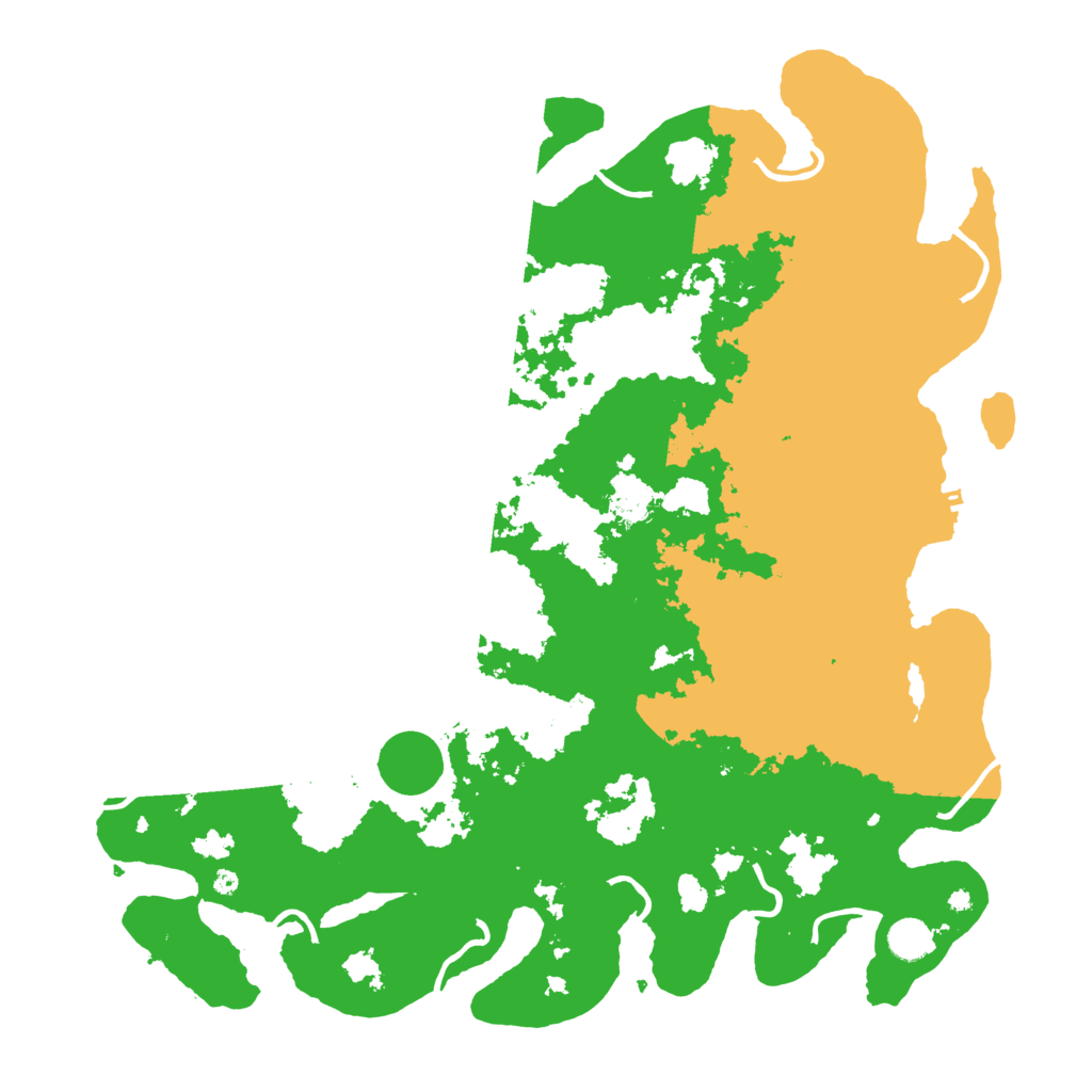 Biome Rust Map: Procedural Map, Size: 4500, Seed: 1467453462