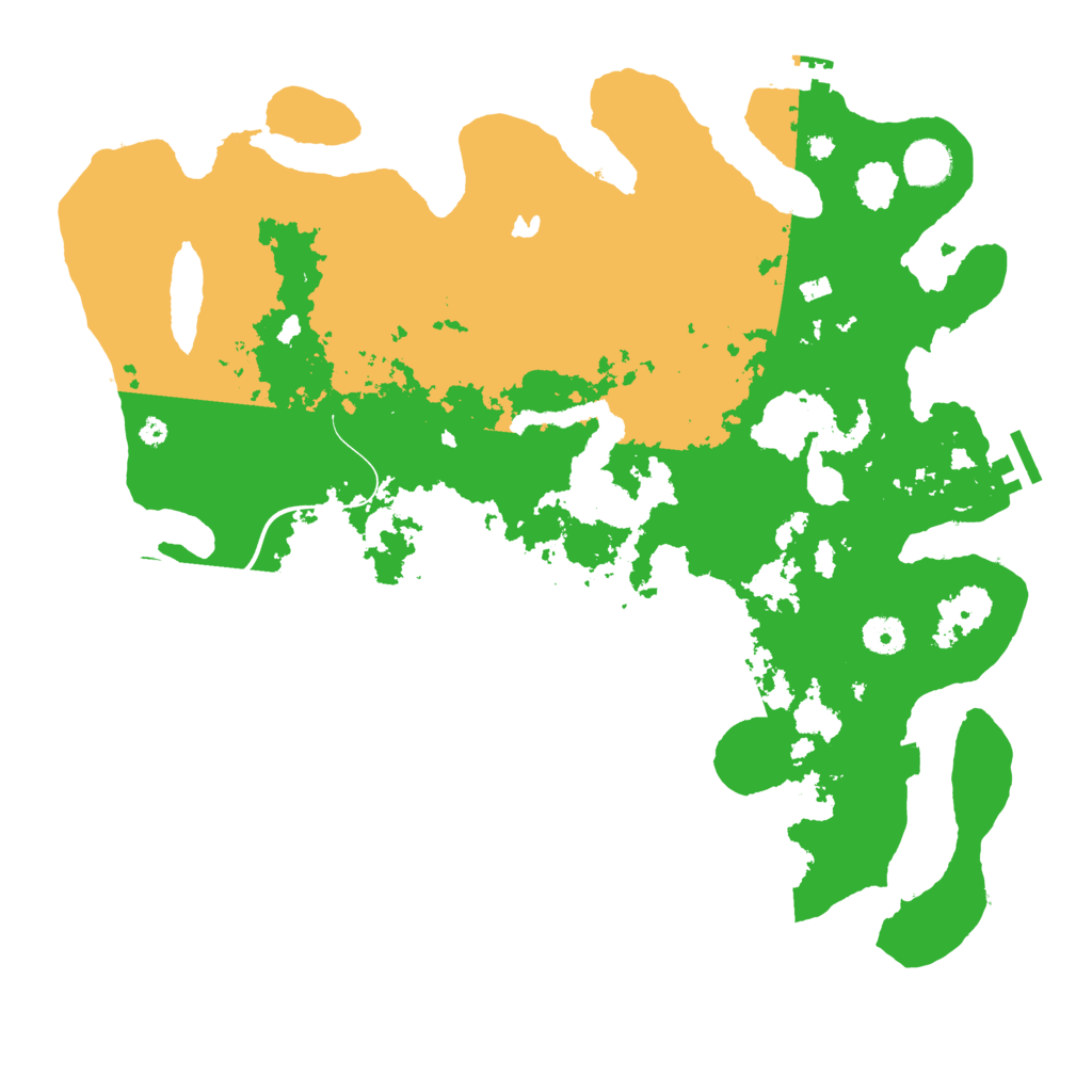 Biome Rust Map: Procedural Map, Size: 4000, Seed: 5071