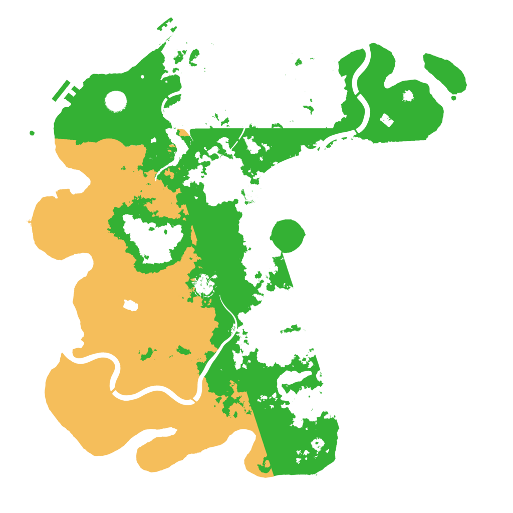 Biome Rust Map: Procedural Map, Size: 4253, Seed: 1103347343