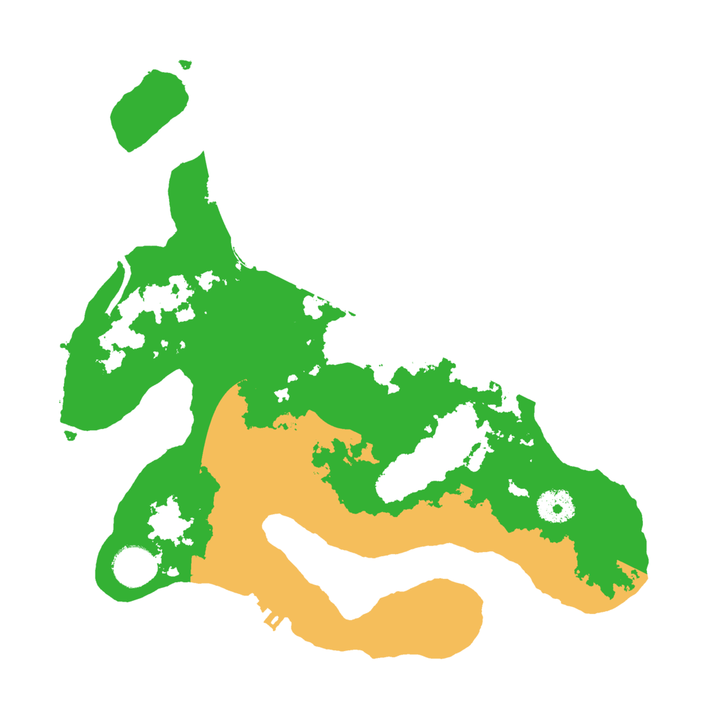 Biome Rust Map: Procedural Map, Size: 3000, Seed: 832098320